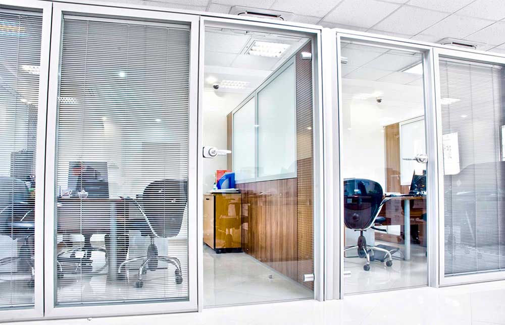 بهترین مدل پارتیشن شیشه ای دوجداره