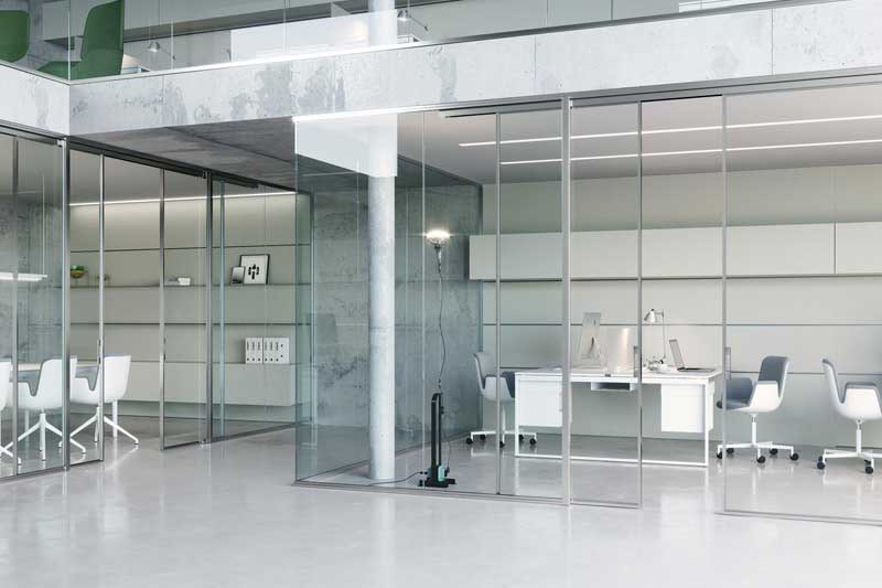 بهترین مدل پارتیشن شیشه ای دوجداره